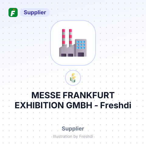 MESSE FRANKFURT EXHIBITION GMBH – summary card, no photo uploaded yet