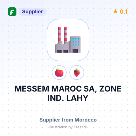 MESSEM MAROC SA, ZONE IND. LAHY – summary card, no photo uploaded yet