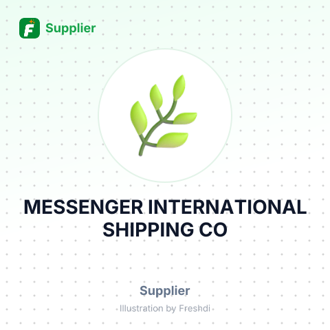 MESSENGER INTERNATIONAL SHIPPING CO – summary card, no photo uploaded yet