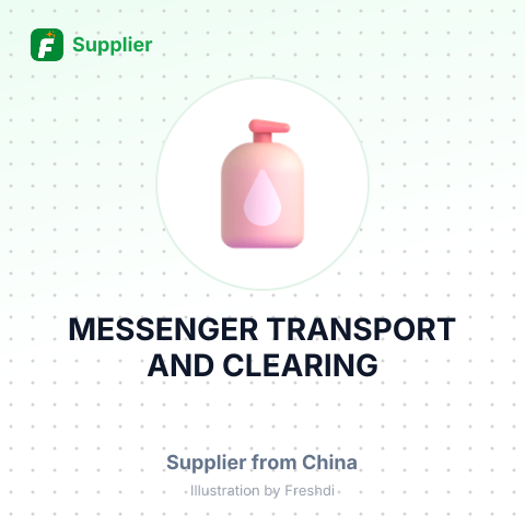 MESSENGER TRANSPORT AND CLEARING – summary card, no photo uploaded yet