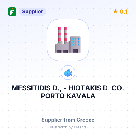 MESSITIDIS D., - HIOTAKIS D. CO. PORTO KAVALA – summary card, no photo uploaded yet