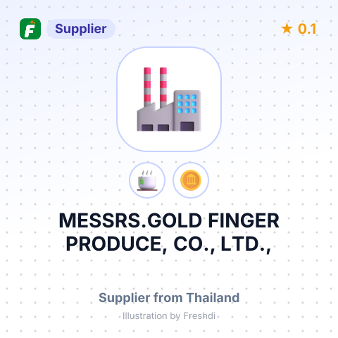 MESSRS.GOLD FINGER PRODUCE, CO., LTD., – summary card, no photo uploaded yet