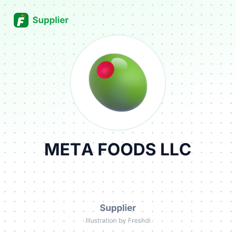 META FOODS LLC – summary card, no photo uploaded yet