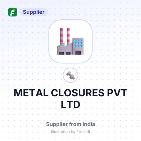 METAL CLOSURES PVT LTD – summary card, no photo uploaded yet