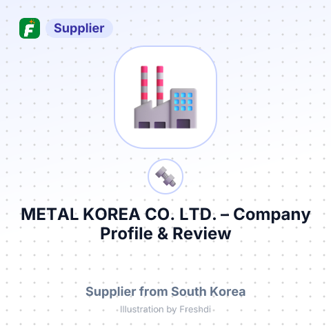 METAL KOREA CO., LTD. – summary card, no photo uploaded yet