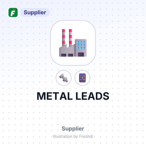 METAL LEADS – summary card, no photo uploaded yet