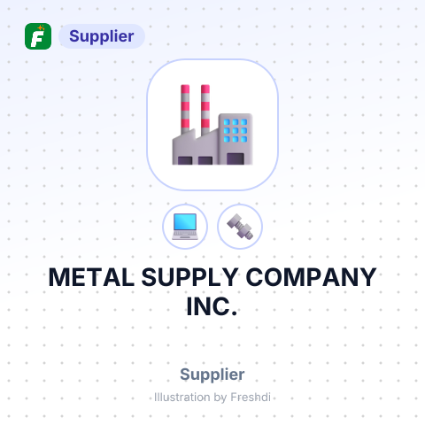 METAL SUPPLY COMPANY, INC. – summary card, no photo uploaded yet