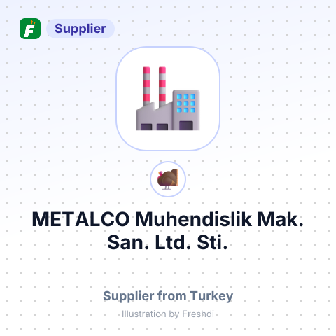 METALCO Muhendislik Mak. San. Ltd. Sti. – summary card, no photo uploaded yet