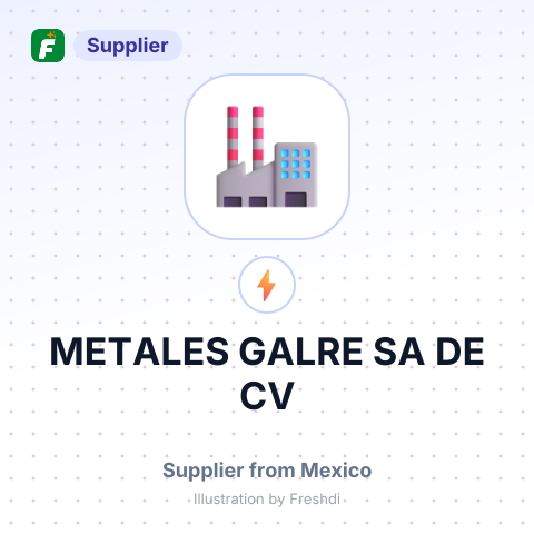 METALES GALRE SA DE CV – summary card, no photo uploaded yet