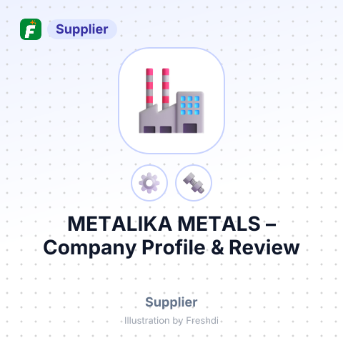 METALIKA METALS – summary card, no photo uploaded yet