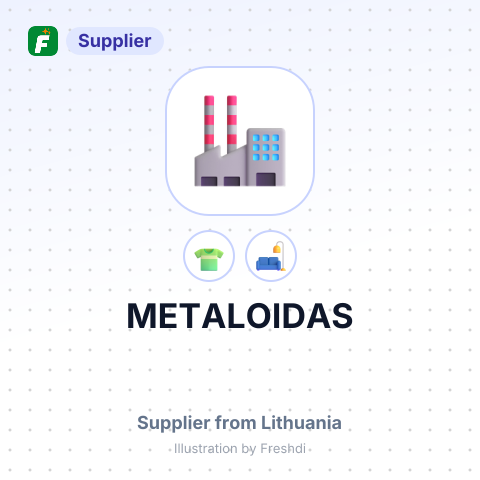 METALOIDAS – summary card, no photo uploaded yet