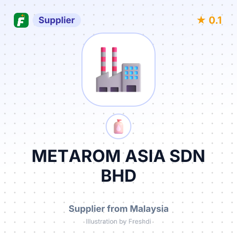 METAROM ASIA SDN BHD – summary card, no photo uploaded yet