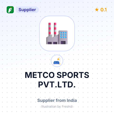 METCO SPORTS PVT.LTD. – summary card, no photo uploaded yet