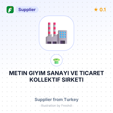 METIN GIYIM SANAYI VE TICARET KOLLEKTIF SIRKETI YAKO DARSA VE ARON DARSA – summary card, no photo uploaded yet