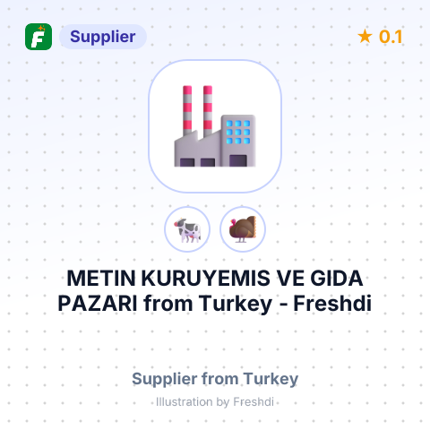 METIN KURUYEMIS VE GIDA PAZARI – summary card, no photo uploaded yet