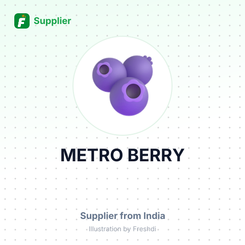 METRO BERRY – summary card, no photo uploaded yet