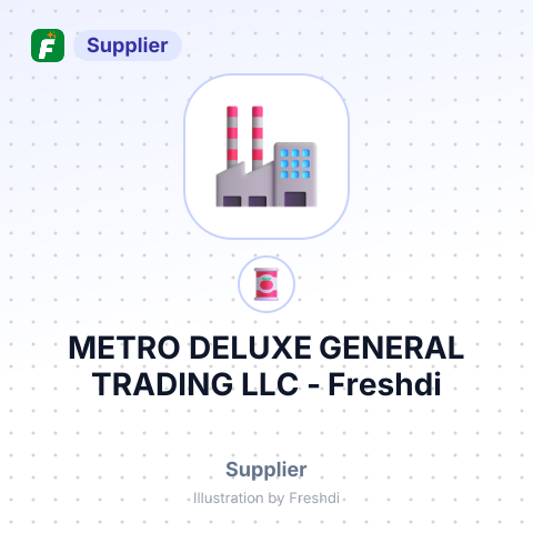METRO DELUXE GENERAL TRADING LLC – summary card, no photo uploaded yet