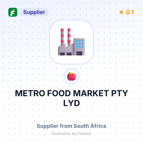 METRO FOOD MARKET PTY LYD – summary card, no photo uploaded yet