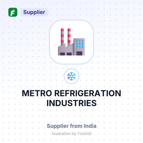METRO REFRIGERATION INDUSTRIES – summary card, no photo uploaded yet