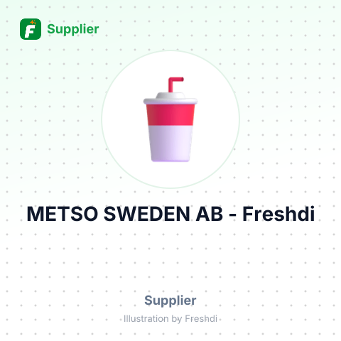 METSO SWEDEN AB – summary card, no photo uploaded yet