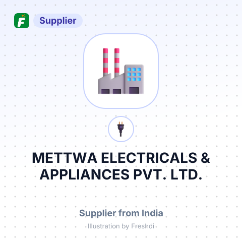 METTWA ELECTRICALS & APPLIANCES PVT. LTD. – summary card, no photo uploaded yet