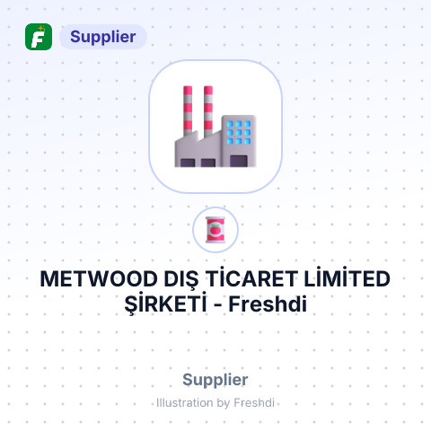 METWOOD DIŞ TİCARET LİMİTED ŞİRKETİ – summary card, no photo uploaded yet