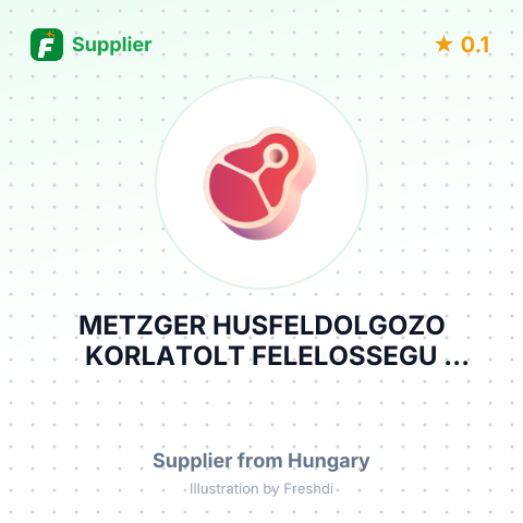 METZGER HUSFELDOLGOZO KORLATOLT FELELOSSEGU TARSASAG – summary card, no photo uploaded yet
