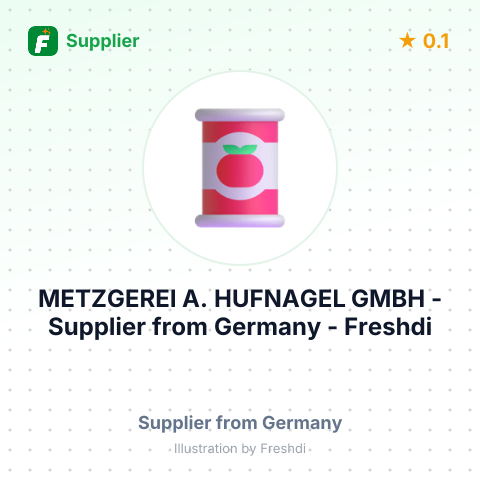 METZGEREI A. HUFNAGEL GMBH – summary card, no photo uploaded yet