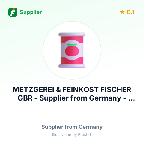 METZGEREI & FEINKOST FISCHER GBR – summary card, no photo uploaded yet