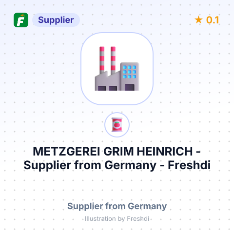 METZGEREI GRIM HEINRICH – summary card, no photo uploaded yet