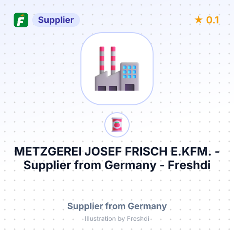 METZGEREI JOSEF FRISCH E.KFM. – summary card, no photo uploaded yet