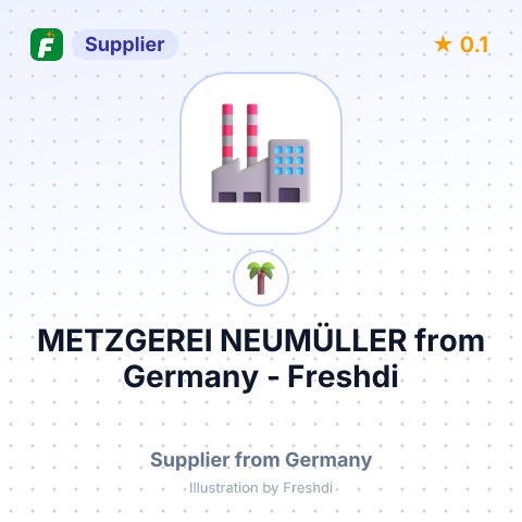METZGEREI NEUMÜLLER – summary card, no photo uploaded yet