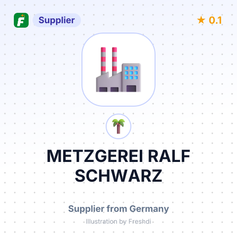 METZGEREI RALF SCHWARZ – summary card, no photo uploaded yet