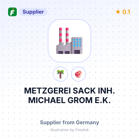 METZGEREI SACK INH. MICHAEL GROM E.K. – summary card, no photo uploaded yet