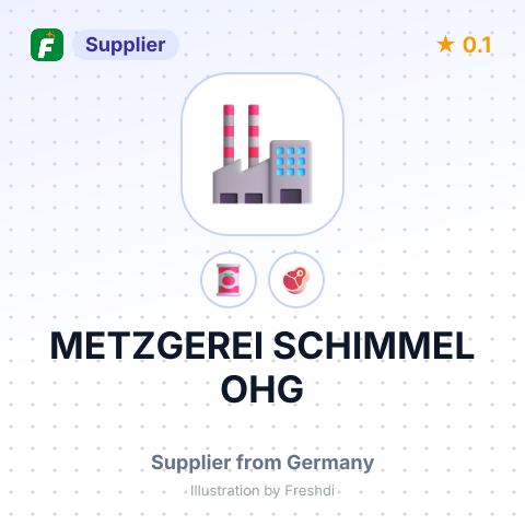 METZGEREI SCHIMMEL OHG – summary card, no photo uploaded yet