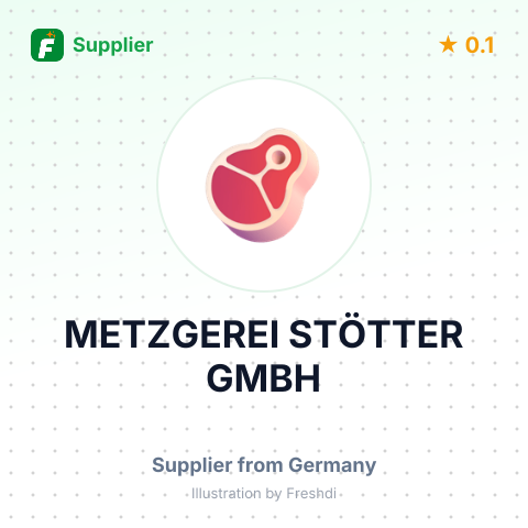 METZGEREI STÖTTER GMBH – summary card, no photo uploaded yet