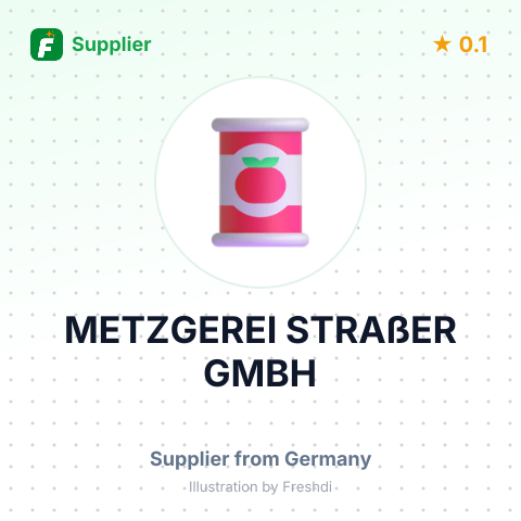METZGEREI STRAßER GMBH – summary card, no photo uploaded yet