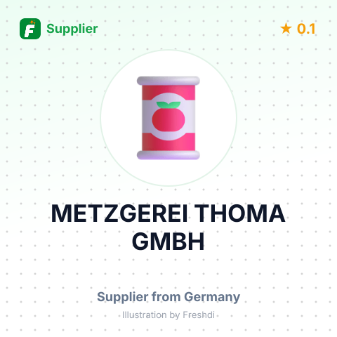 METZGEREI THOMA GMBH – summary card, no photo uploaded yet