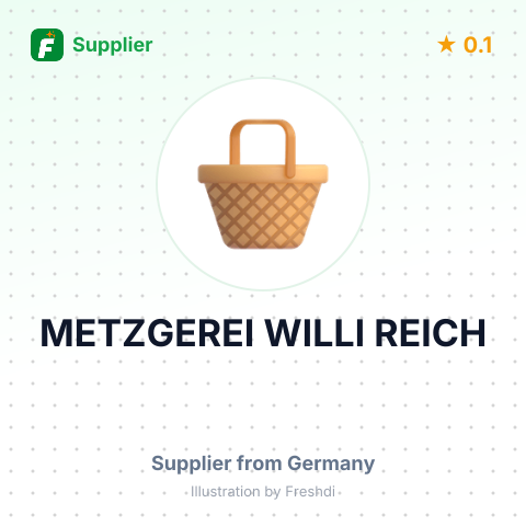 METZGEREI WILLI REICH – summary card, no photo uploaded yet