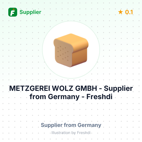 METZGEREI WOLZ GMBH – summary card, no photo uploaded yet