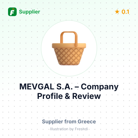 MEVGAL S.A. – summary card, no photo uploaded yet