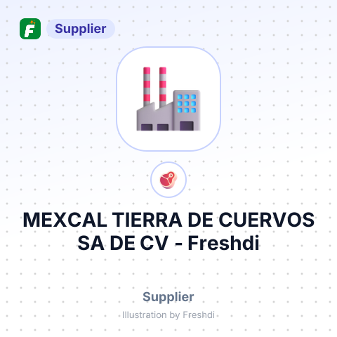 MEXCAL TIERRA DE CUERVOS SA DE CV – summary card, no photo uploaded yet