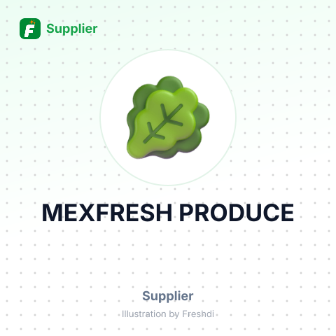 MEXFRESH PRODUCE – summary card, no photo uploaded yet