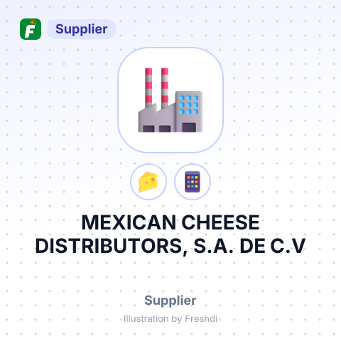 MEXICAN CHEESE DISTRIBUTORS, S.A. DE C.V – summary card, no photo uploaded yet