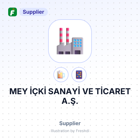 MEY İÇKİ SANAYİ VE TİCARET A.Ş. – summary card, no photo uploaded yet