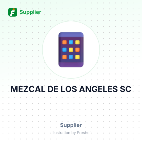 MEZCAL DE LOS ANGELES SC – summary card, no photo uploaded yet
