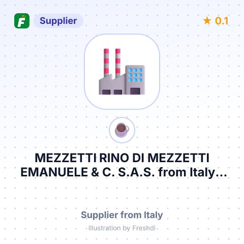 MEZZETTI RINO DI MEZZETTI EMANUELE & C. S.A.S. – summary card, no photo uploaded yet