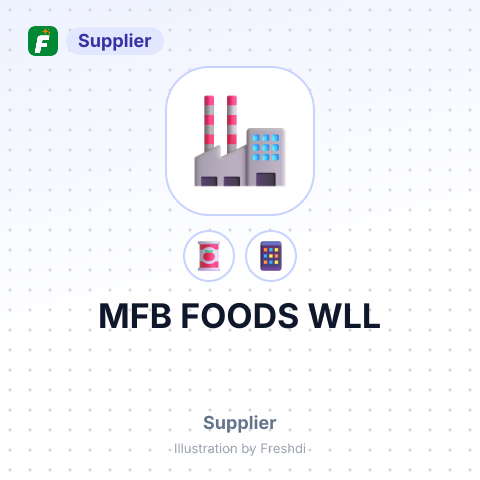 MFB FOODS WLL – summary card, no photo uploaded yet
