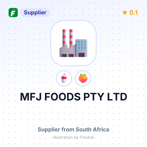MFJ FOODS PTY LTD – summary card, no photo uploaded yet