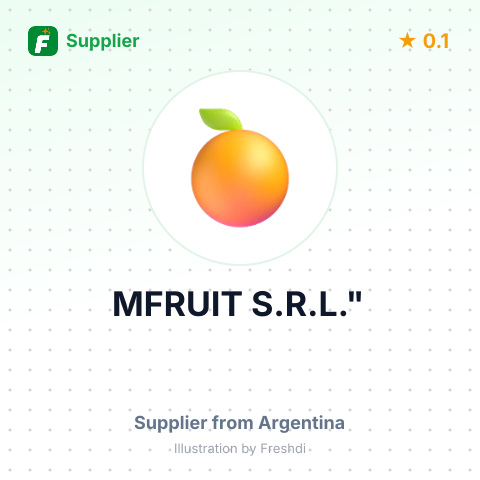 MFRUIT S.R.L." – summary card, no photo uploaded yet